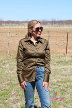 Load image into Gallery viewer, LL Olive Button Down