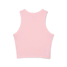 Load image into Gallery viewer, AMA Retro Graphic Racer Tank Top for Women - Summer Casual Wear