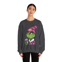 Load image into Gallery viewer, Coffee Grinch Crewneck Sweatshirt