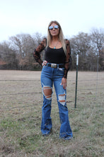 Load image into Gallery viewer, Cello Distressed Flare