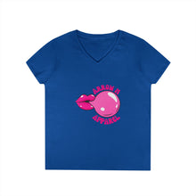 Load image into Gallery viewer, Arrow M Bubble Gum V-Neck T-Shirt