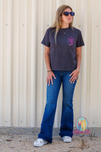 Load image into Gallery viewer, Haala Tee—Fuchsia Cowgirl
