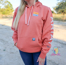 Load image into Gallery viewer, Ariat Rebar Graphic Hoodie--Coral
