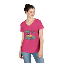 Load image into Gallery viewer, Cowgirl Summer V-Neck T-Shirt
