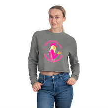 Load image into Gallery viewer, AMA Cowgirl Women&#39;s Cropped Sweatshirt
