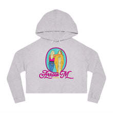 Load image into Gallery viewer, Arrow M 7s are 7ing Cropped Hooded Sweatshirt
