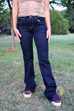 Load image into Gallery viewer, Ariat Ultra Stretch Perfect Rise Katie Flare Jean--Rinse
