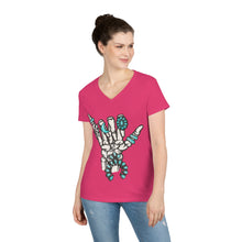 Load image into Gallery viewer, Turquoise Til I Die V-Neck T-Shirt
