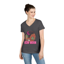 Load image into Gallery viewer, Neon Moon V-Neck T-Shirt
