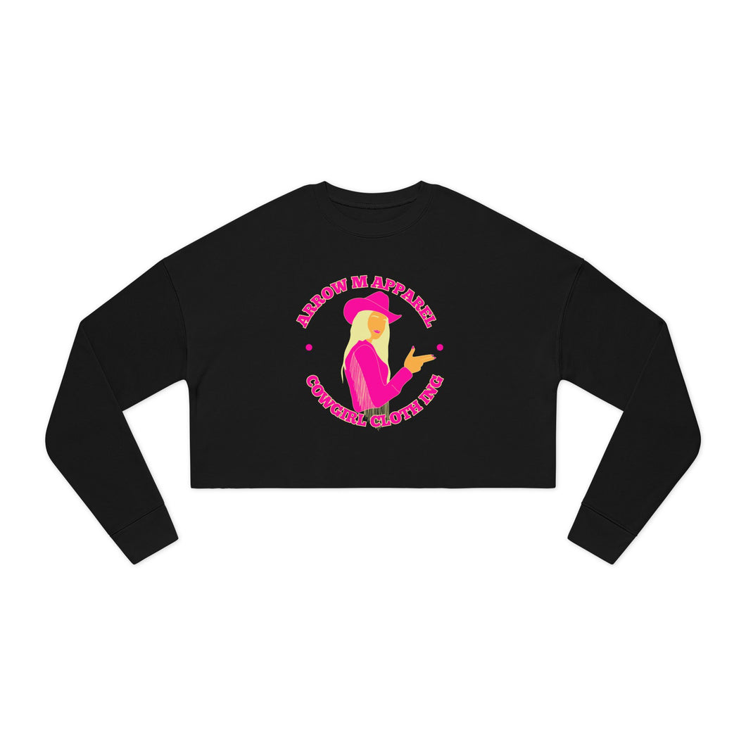 AMA Cowgirl Women's Cropped Sweatshirt