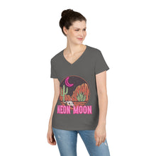 Load image into Gallery viewer, Neon Moon V-Neck T-Shirt
