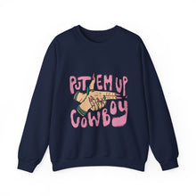 Load image into Gallery viewer, Put Em Up Cowboy Crewneck Sweatshirt
