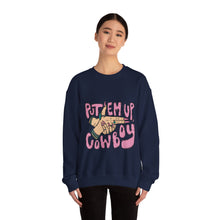 Load image into Gallery viewer, Put Em Up Cowboy Crewneck Sweatshirt
