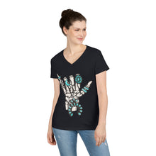 Load image into Gallery viewer, Turquoise Til I Die V-Neck T-Shirt
