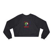 Load image into Gallery viewer, Feeling Boujee Women&#39;s Cropped Fleece Pullover
