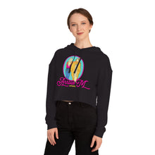 Load image into Gallery viewer, Arrow M 7s are 7ing Cropped Hooded Sweatshirt
