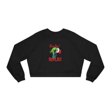 Load image into Gallery viewer, Feeling Boujee Women&#39;s Cropped Fleece Pullover
