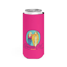 Load image into Gallery viewer, Arrow M Apparel Pink Slim Can Cooler
