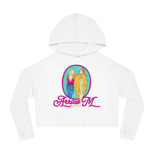 Load image into Gallery viewer, Arrow M 7s are 7ing Cropped Hooded Sweatshirt
