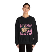 Load image into Gallery viewer, Put Em Up Cowboy Crewneck Sweatshirt
