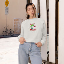 Load image into Gallery viewer, Feeling Boujee Women&#39;s Cropped Fleece Pullover
