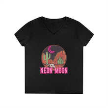 Load image into Gallery viewer, Neon Moon V-Neck T-Shirt
