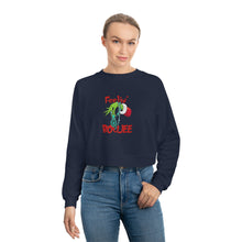 Load image into Gallery viewer, Feeling Boujee Women&#39;s Cropped Fleece Pullover
