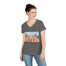 Load image into Gallery viewer, Western V-Neck T-Shirt
