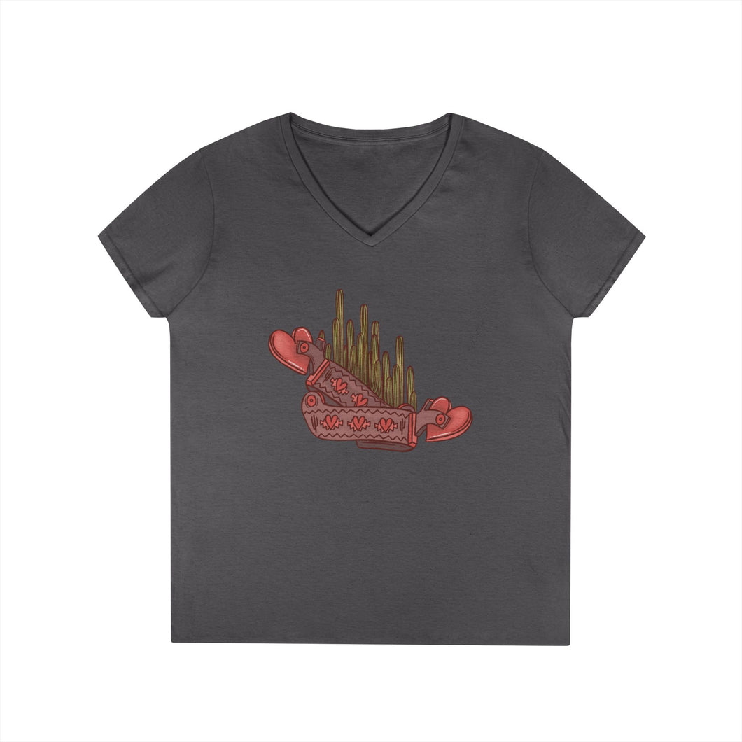 Valentine Spur V-Neck T-Shirt