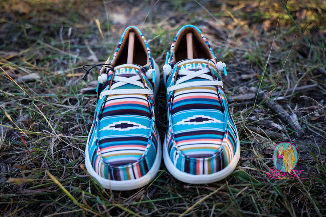 Ariat Hilo--Turquoise Serape