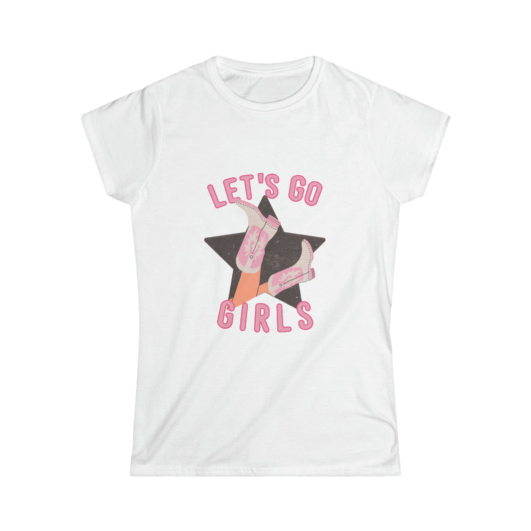 Let’s go girls Women's Softstyle Tee