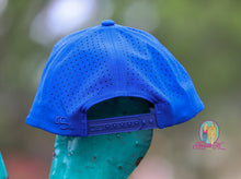 Load image into Gallery viewer, Arrow M Cap--Royal Blue &amp; Pink

