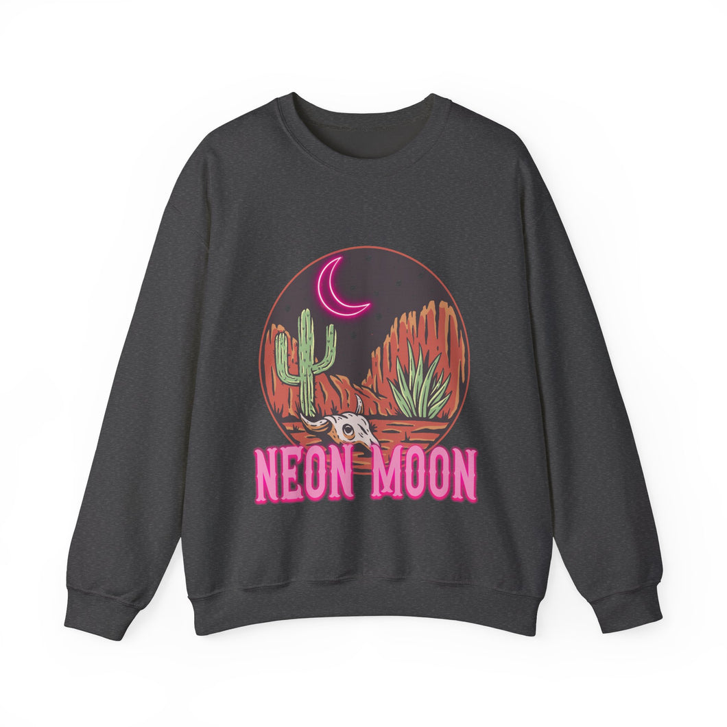 Neon Moon Crewneck Sweatshirt