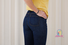 Load image into Gallery viewer, Haala Bella Trousers--Deep Ocean w/Gold Stitching
