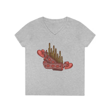 Load image into Gallery viewer, Valentine Spur V-Neck T-Shirt
