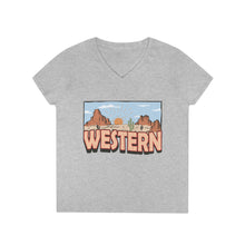 Load image into Gallery viewer, Western V-Neck T-Shirt
