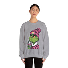 Load image into Gallery viewer, Coffee Grinch Crewneck Sweatshirt
