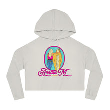 Load image into Gallery viewer, Arrow M 7s are 7ing Cropped Hooded Sweatshirt
