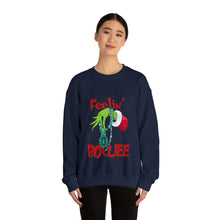 Load image into Gallery viewer, Boujee Grinch Crewneck Sweatshirt
