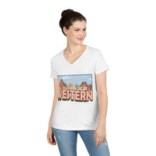 Load image into Gallery viewer, Western V-Neck T-Shirt
