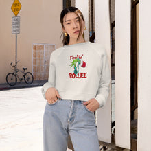 Load image into Gallery viewer, Feeling Boujee Women&#39;s Cropped Fleece Pullover
