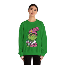 Load image into Gallery viewer, Coffee Grinch Crewneck Sweatshirt
