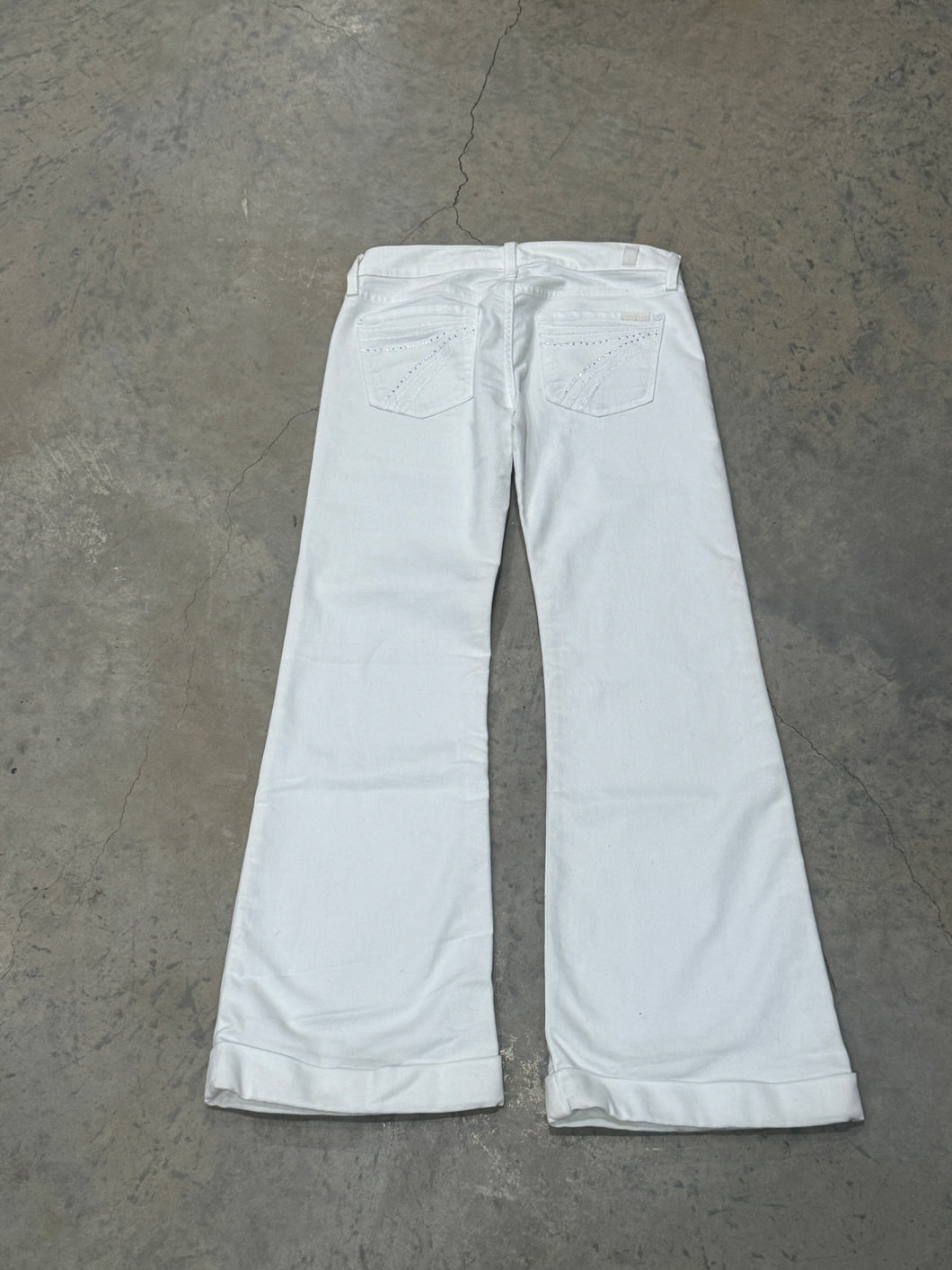 Size 25 White Dojos