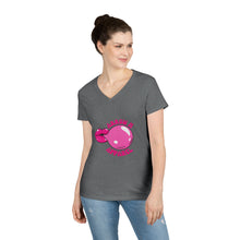 Load image into Gallery viewer, Arrow M Bubble Gum V-Neck T-Shirt
