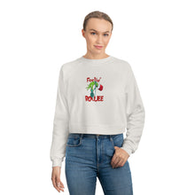 Load image into Gallery viewer, Feeling Boujee Women&#39;s Cropped Fleece Pullover
