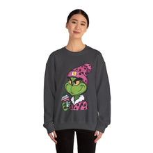 Load image into Gallery viewer, Coffee Grinch Crewneck Sweatshirt
