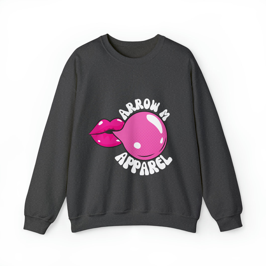 Bubble Gum Logo Crewneck Sweatshirt