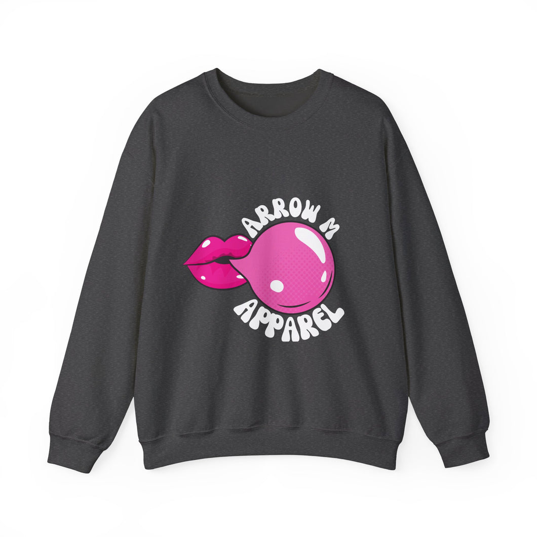 Bubble Gum Logo Crewneck Sweatshirt