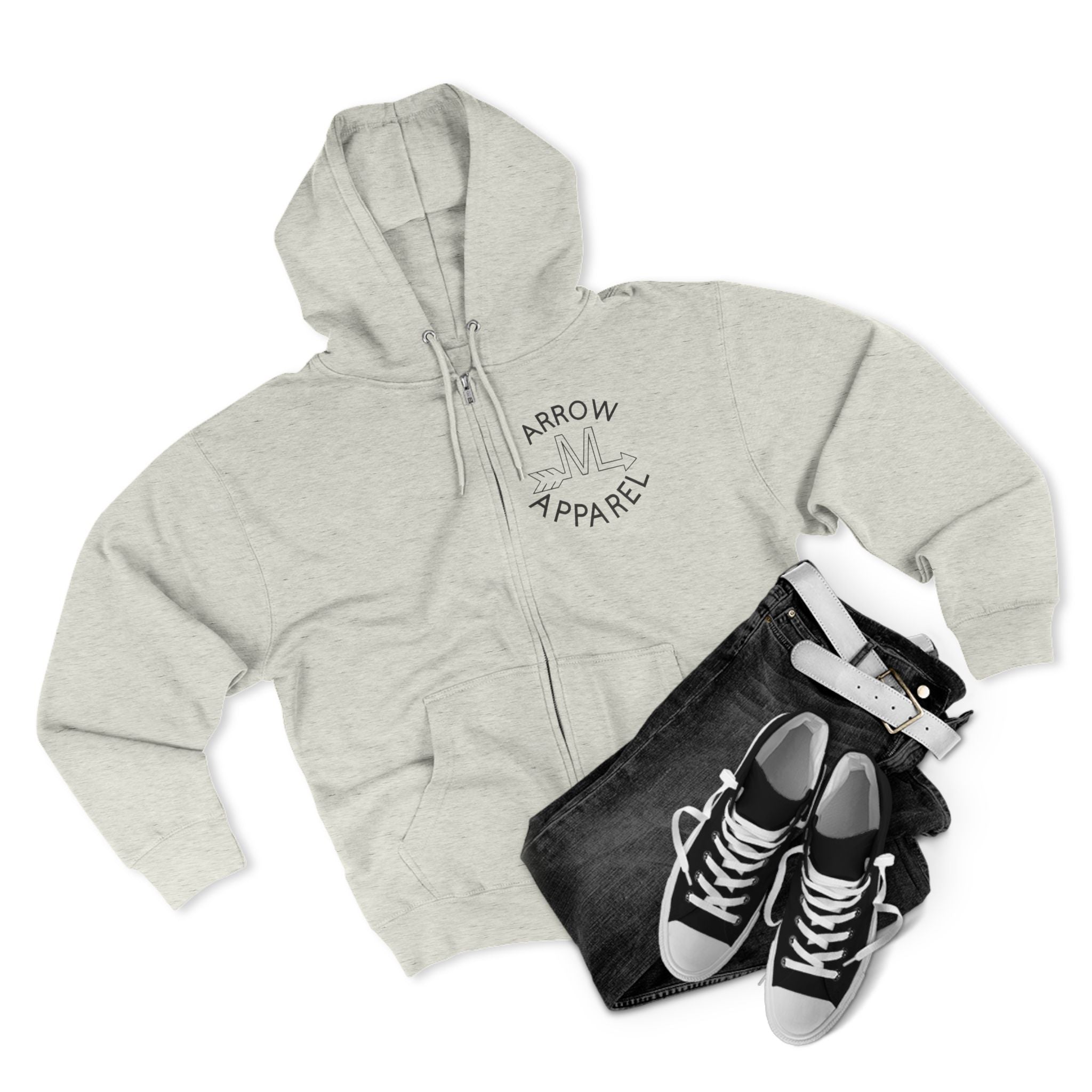 Arrow M Apparel Full Zip Hoodie