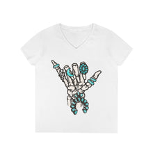 Load image into Gallery viewer, Turquoise Til I Die V-Neck T-Shirt
